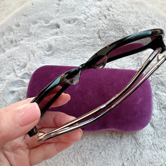 Authentic Gucci Black Oversized Frame Sunglasses - Picture 2 of 9